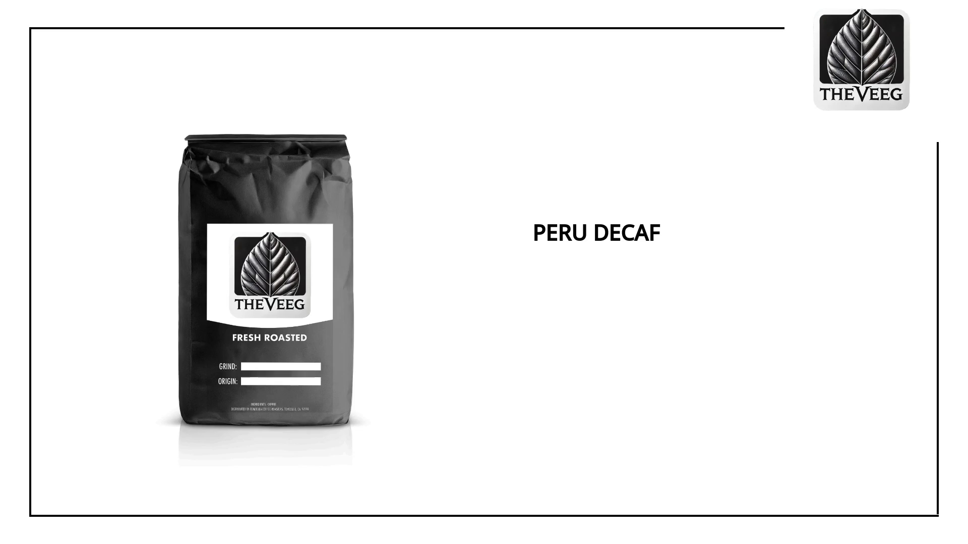 Peru Decaf by@Outfy